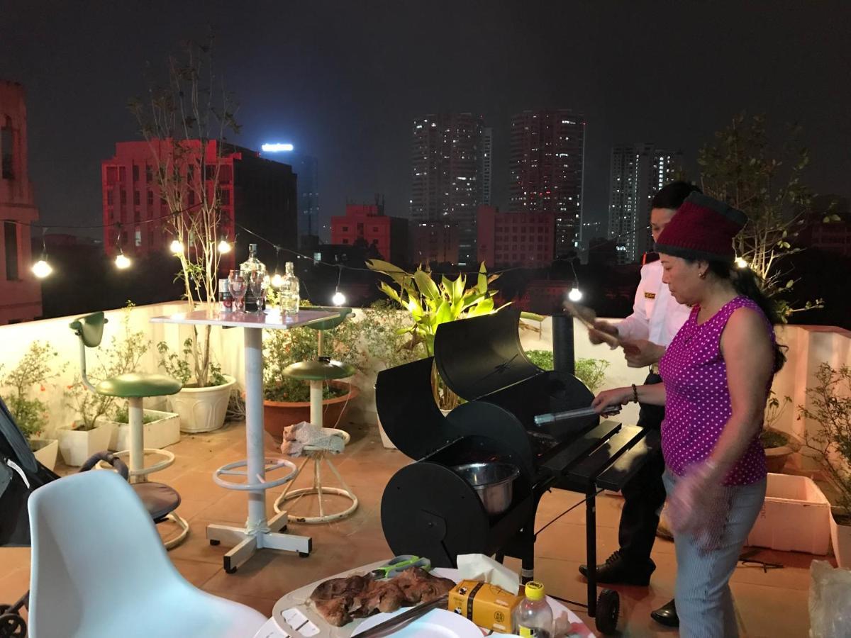 Lyn House - Service Apartment Hoang Quoc Viet Hanoi Exteriör bild